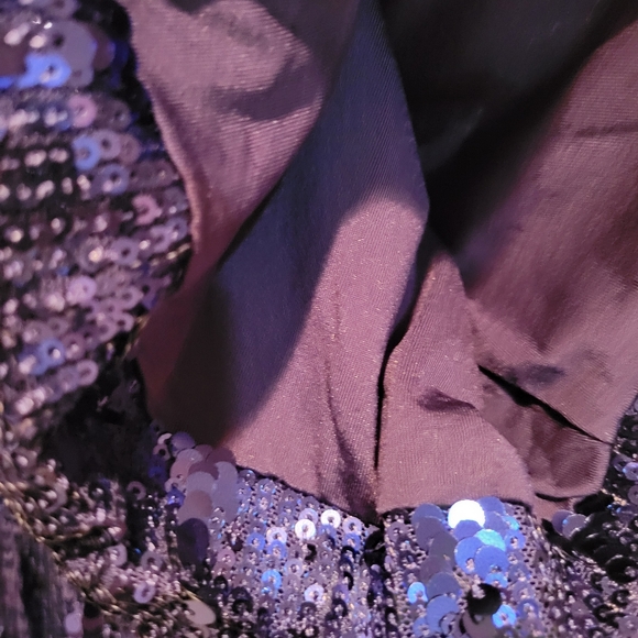 The Drop Navy Sequin Mini T Shirt/Shift Dress NWOT *50% OFF BUNDLES* - Picture 4 of 9